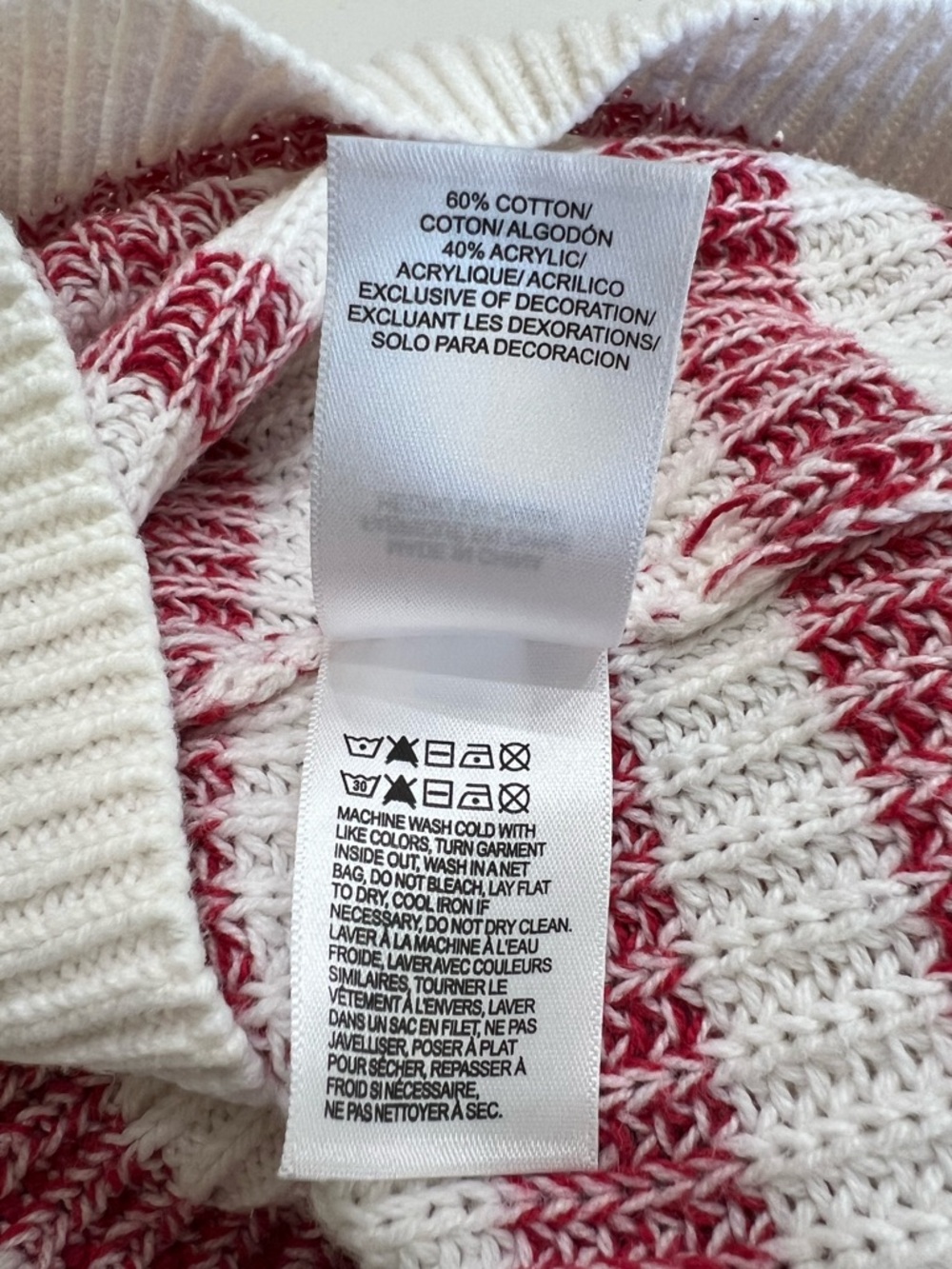 Lucky Brand American Flag Sleeveless Sweater Tank Red White Blue - Picture 7 of 10